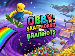 Peli Obby: Skateboard for Brainrots