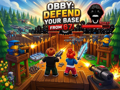 Peli Obby: Defend your base from 67