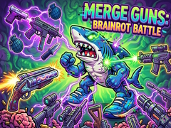 Peli Merge Guns: Brainrot Battle