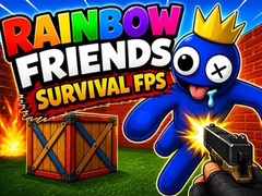 Peli Rainbow Friends Survival FPS