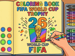 Peli Coloring Book: FIFA World Cup Trophy