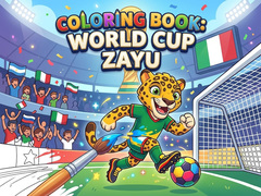 Peli Coloring Book: World Cup Zayu