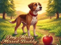 Peli Dog Meets Missed Buddy