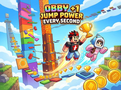Peli Obby +1 Jump Power Every Second