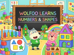 Peli Wolfoo Learns Numbers & Shapes
