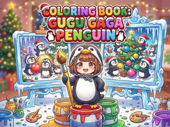 Peli Coloring Book: Gugu Gaga Penguin