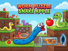 Peli Worm Puzzle: Snake Apple