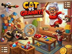 Peli Cat Vs Granny! Ragdoll Sandbox