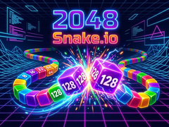 Peli 2048 Snake.io