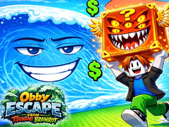 Peli Obby Escape from Tsunami Brainrot