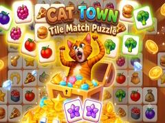 Peli Cat Town - Tile Match Puzzle