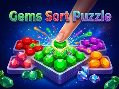 Peli Gems Sort Puzzle