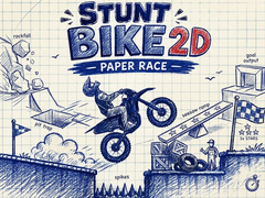 Peli Stunt Bike 2D Paper Race