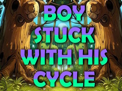 Peli Boy Stuck with His Cycle
