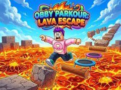 Peli Obby Parkour: Lava Escape