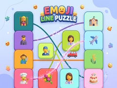 Peli Emoji Line Puzzle