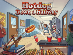Peli Hotdog Down a Hallway
