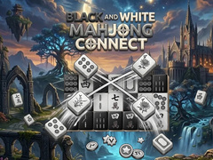 Peli Black and White Mahjong Connect