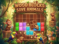 Peli Wood Blocks: Save Animals