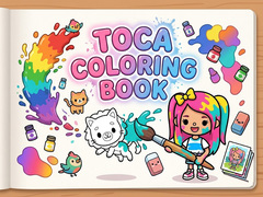 Peli Toca Coloring Book