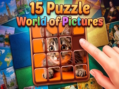 Peli 15 Puzzle: World of Pictures
