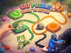 Peli Cat Puzzle: Draw To Kitten
