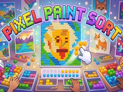 Peli Pixel Paint Sort