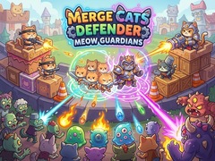 Peli Merge Cats Defender: Meow Guardians