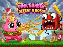 Peli Pink Burger: Defeat a BOSS!