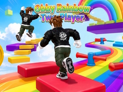 Peli Obby Rainbow Parkour Two Player