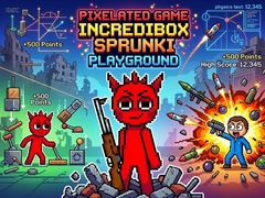 Peli Pixelated Game Incredibox Sprunki Playground