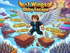 Peli +1 Wings Obby Escape