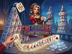 Peli Tri Towers Classic Solitaire