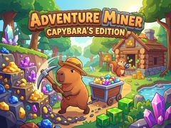 Peli Adventure Miner Capybara's Edition