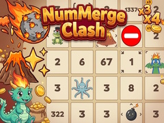 Peli NumMerge Clash