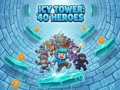 Peli Icy Tower: 40 Heroes
