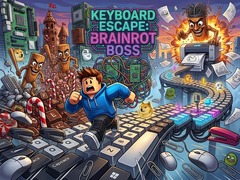 Peli Keyboard Escape: Brainrot Boss 