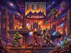 Peli Doom Eternal Platformer
