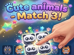 Peli Cute animals - Match 3!