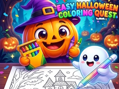 Peli Easy Halloween Coloring Quest
