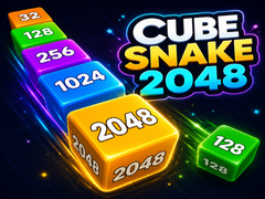 Peli Cube Snake 2048