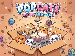 Peli PopCats: Merge the cats!