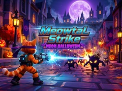 Peli Meowtal Strike Neon Halloween