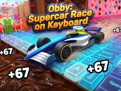 Peli Obby: Supercar Race on Keyboard