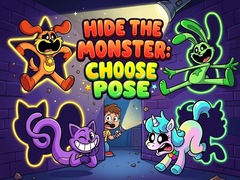 Peli Hide the Monster: Choose Pose