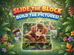 Peli Slide the Blocks: Build the Pictures!