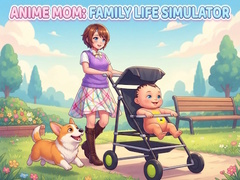 Peli Anime Mom: Family Life Simulator