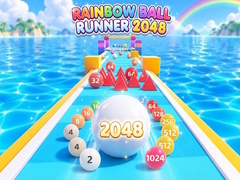 Peli Rainbow Ball Runner 2048