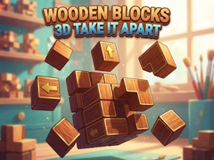 Peli Wooden Blocks 3D Take It Apart
