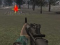 Peli Shooting a machine gun M16